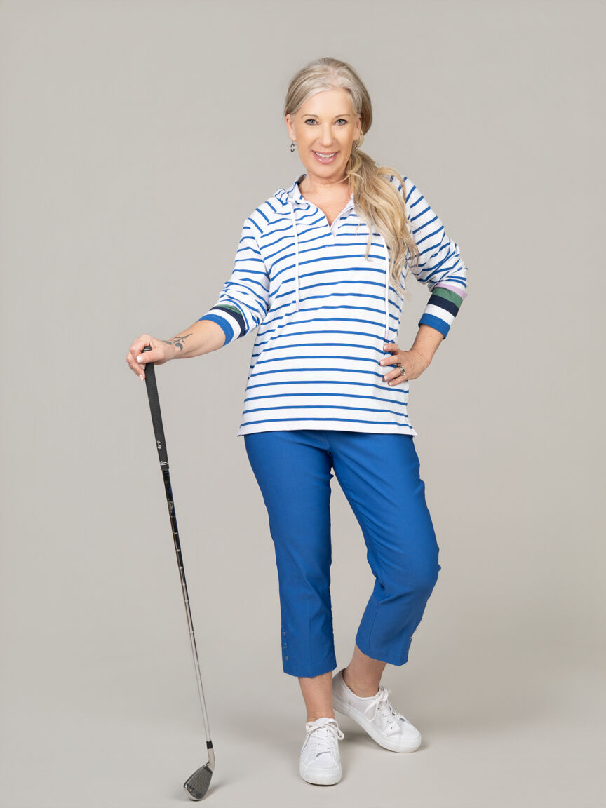 Lightweight Raglan V-Neck Hoodie