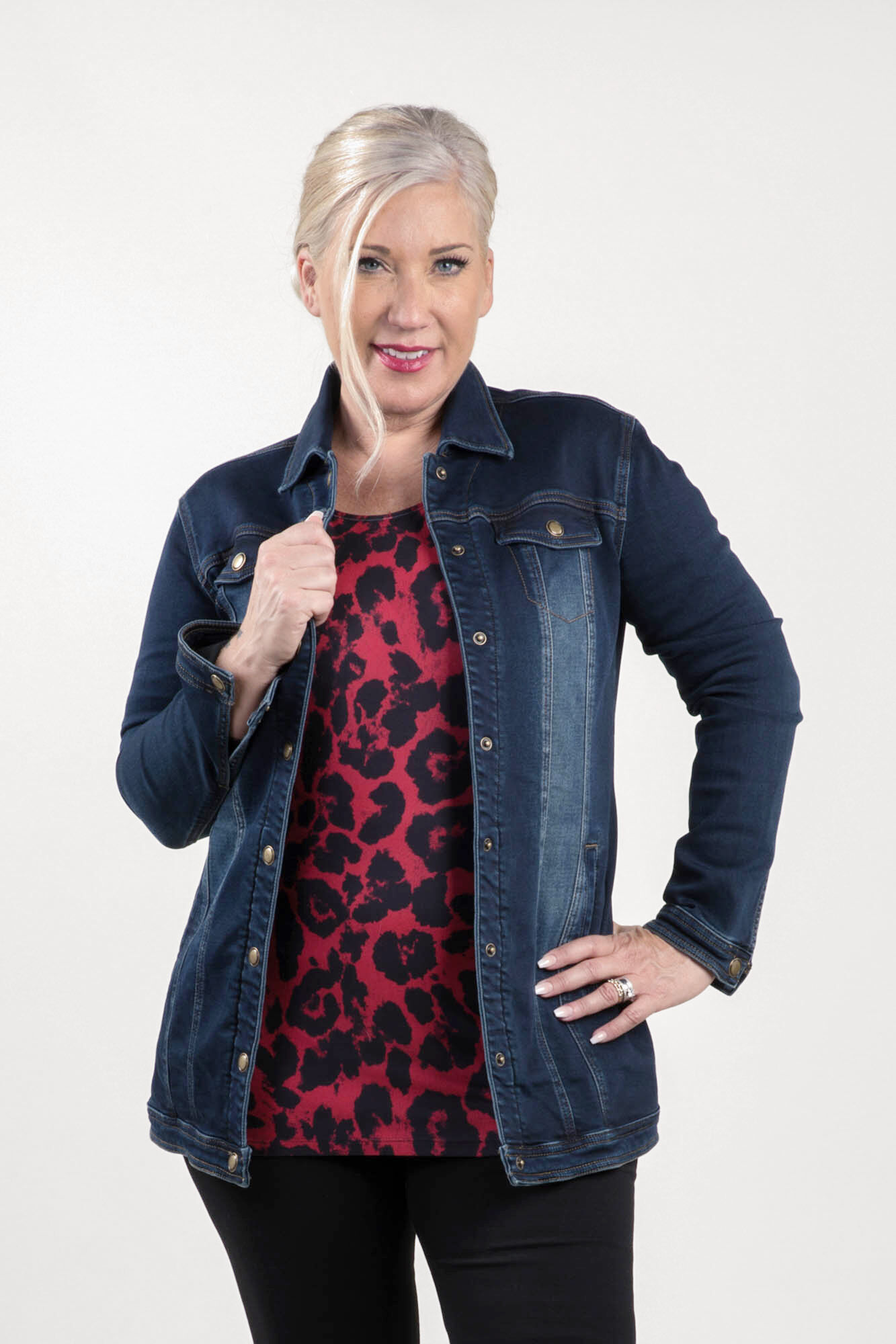 Jean Jacket Maxi Image 3