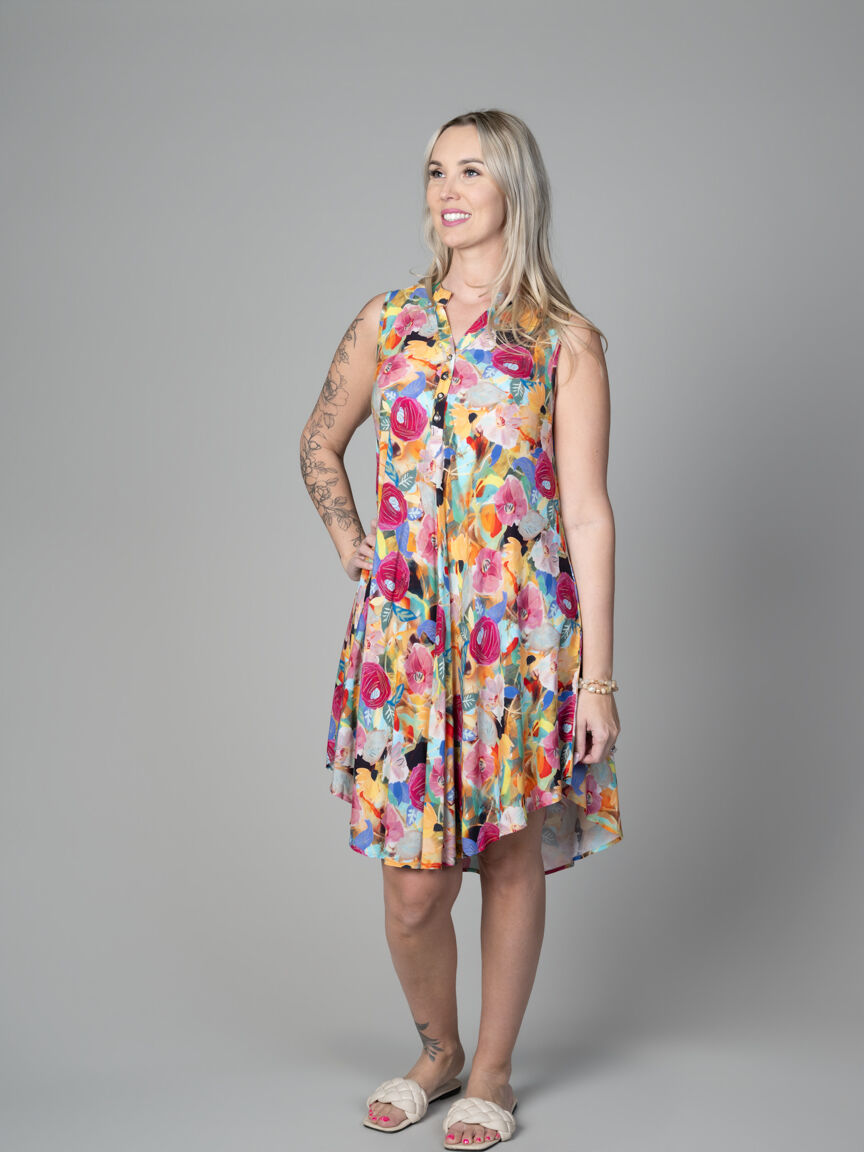 Sleeveless Midi Dress