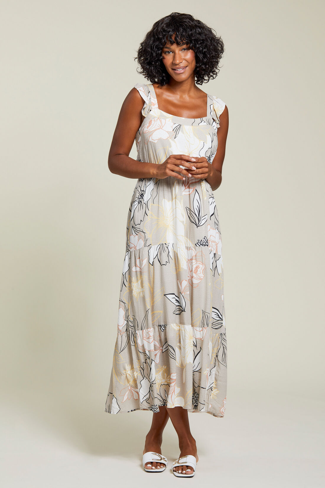 Flutter Strap Maxi Dress Image 2