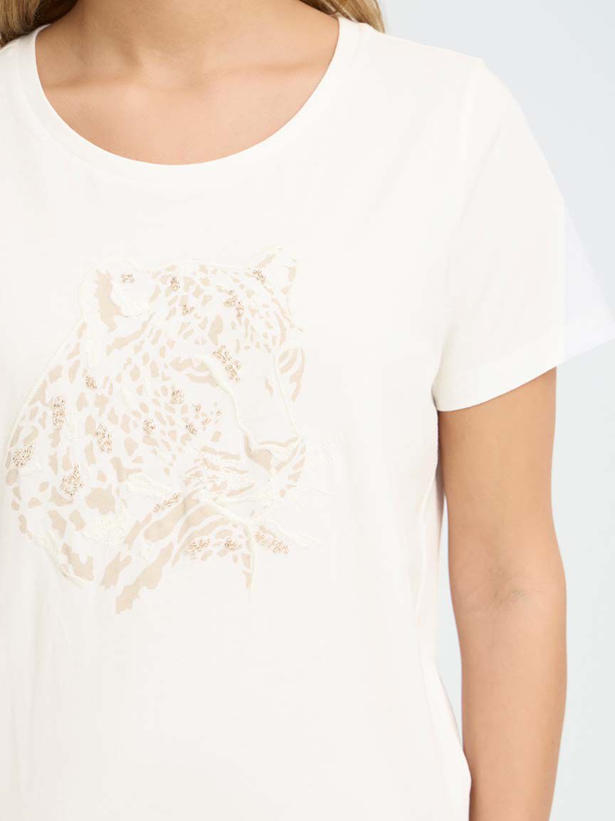 Short Sleeve Leopard Shirt