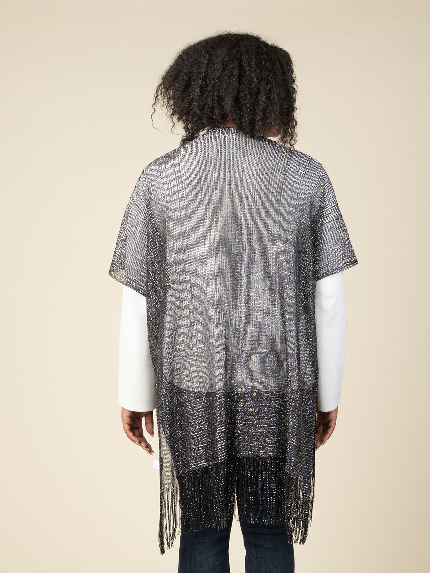 Metallic Lurex Kimono