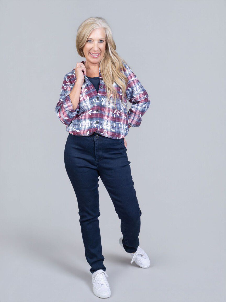 Straight Leg Stretch Jeans