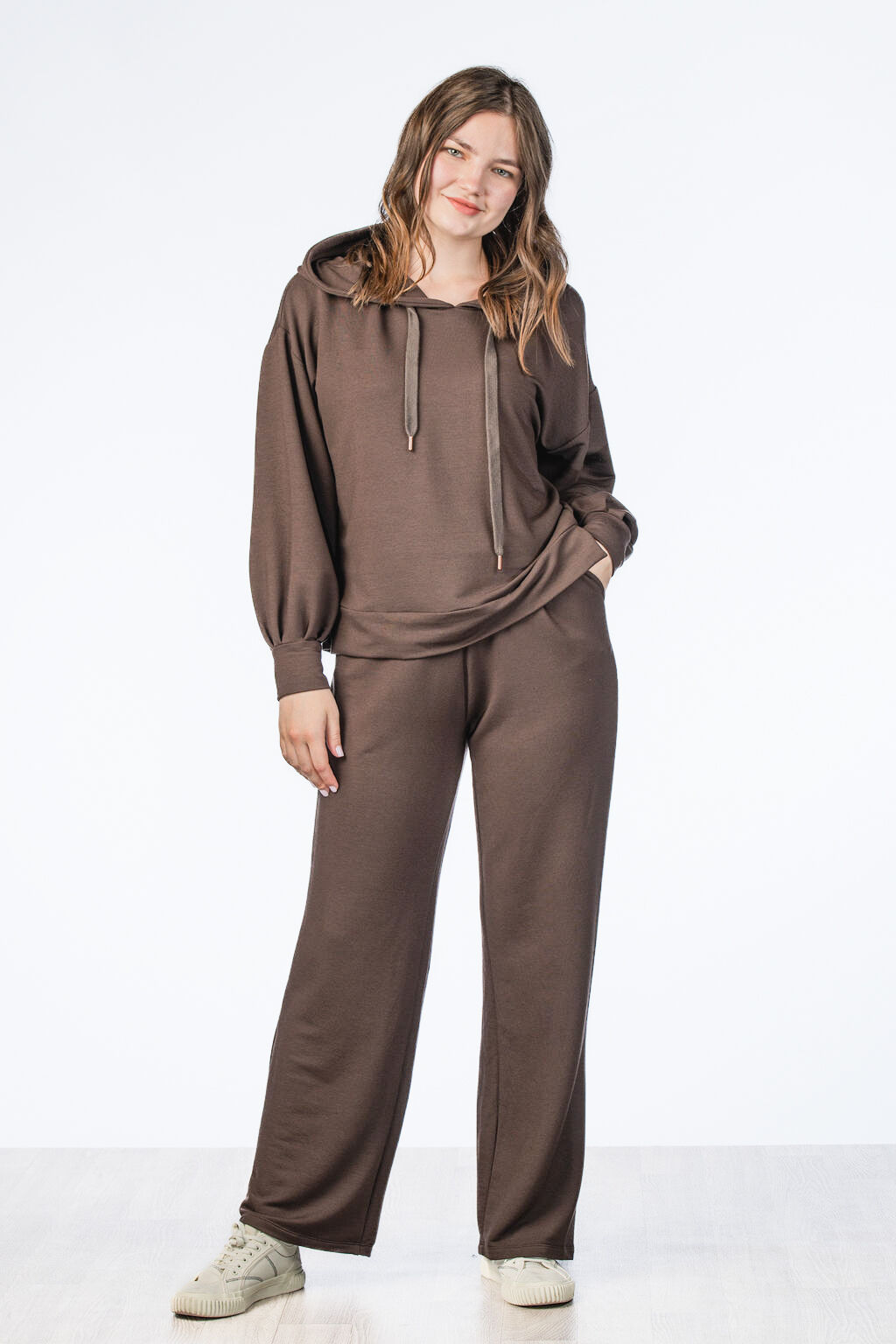 Chocolate Brown Sweatpants  Image 1