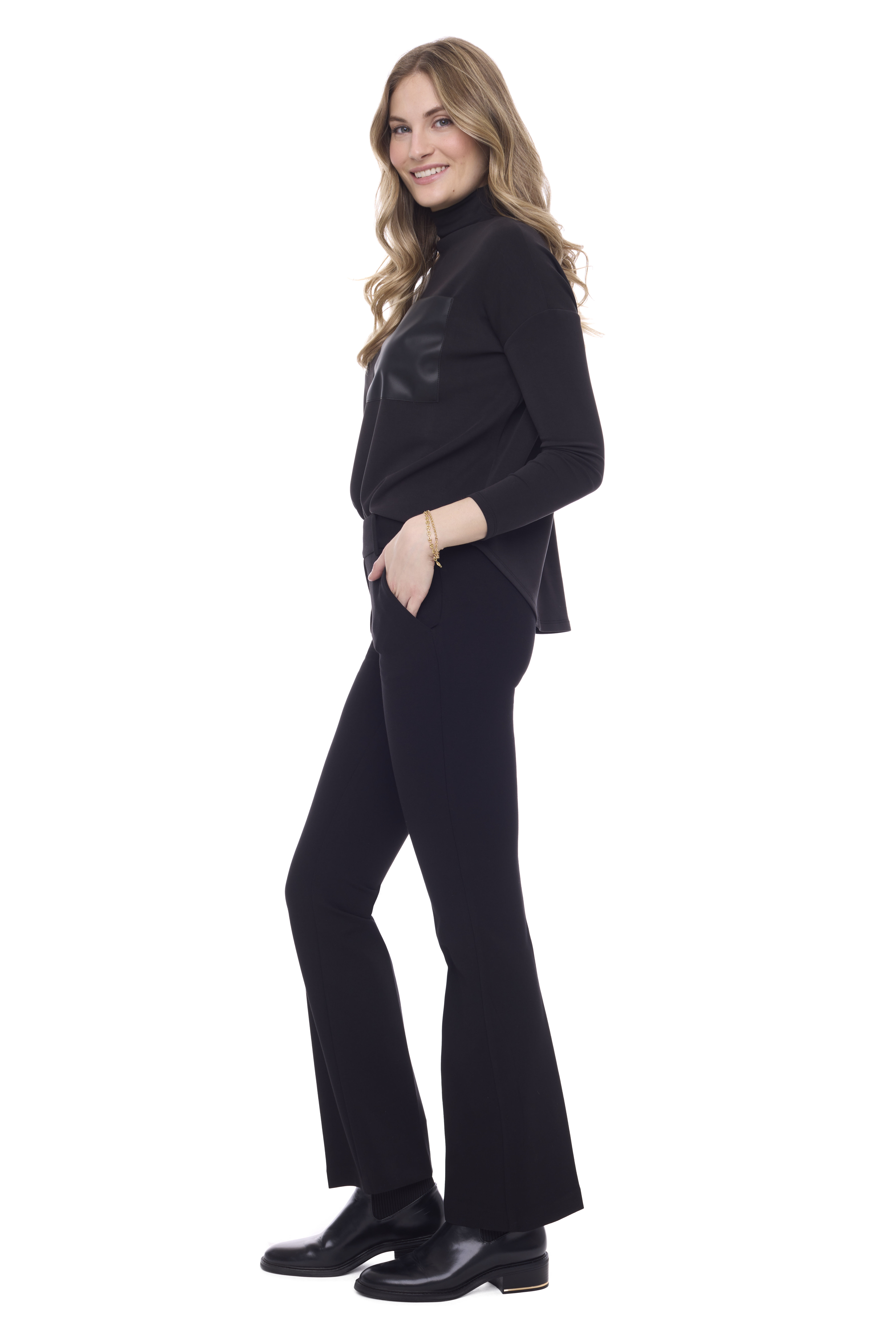 Axel Bootcut Ponte Pant Image 2