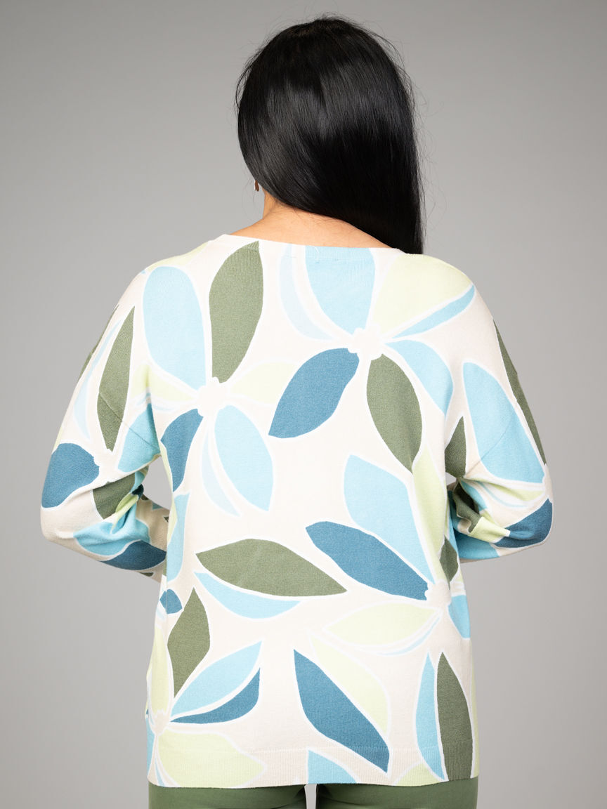 &frac34; Sleeve Sweater  Image 3