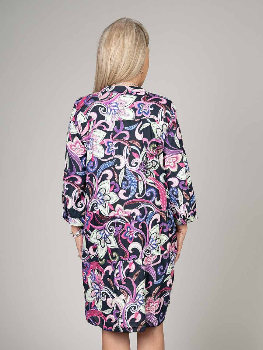 Tiered Knee Length Dress
