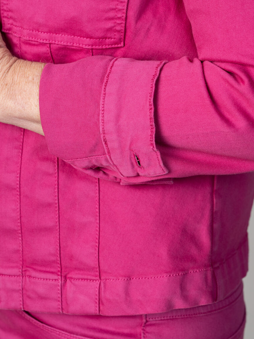 Tailored Denim Style Jacket Image 5