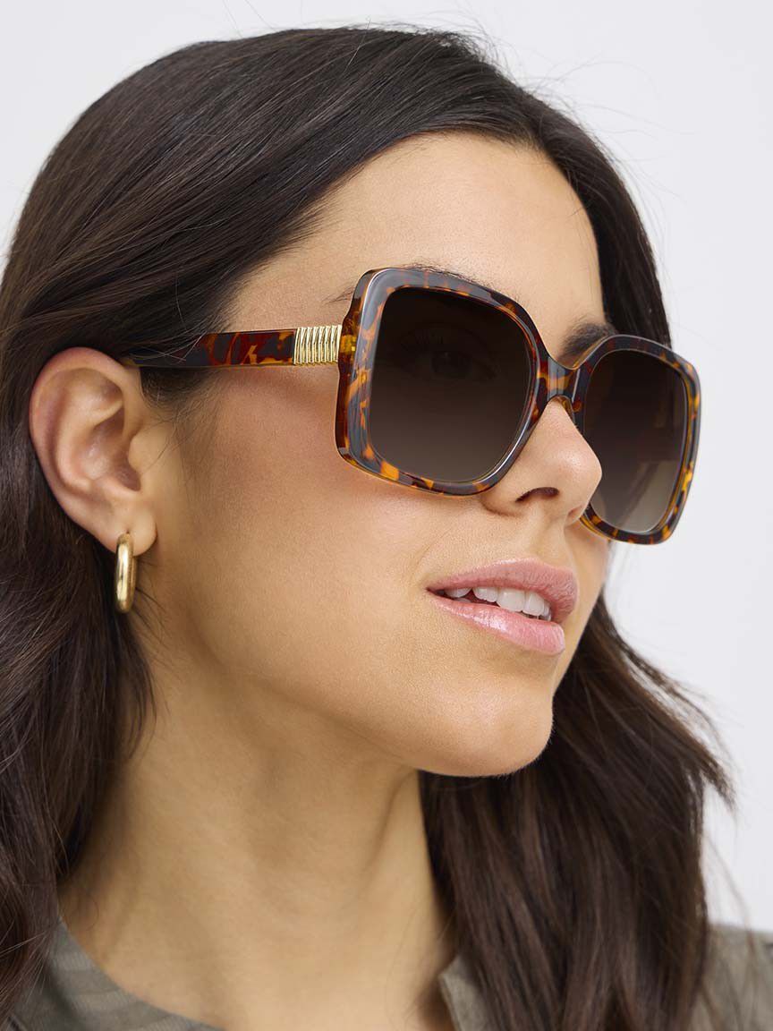 Square Frame Sunglasses Image 1