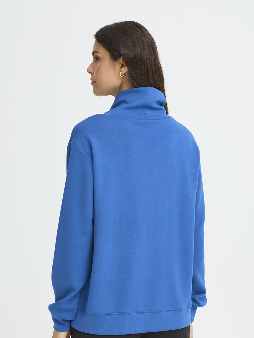 Soft Knit Mockneck Pullover Image 2