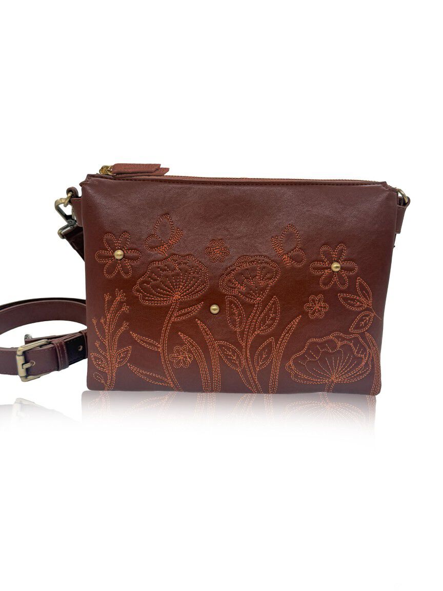 Aria Flower Crossbody Bag