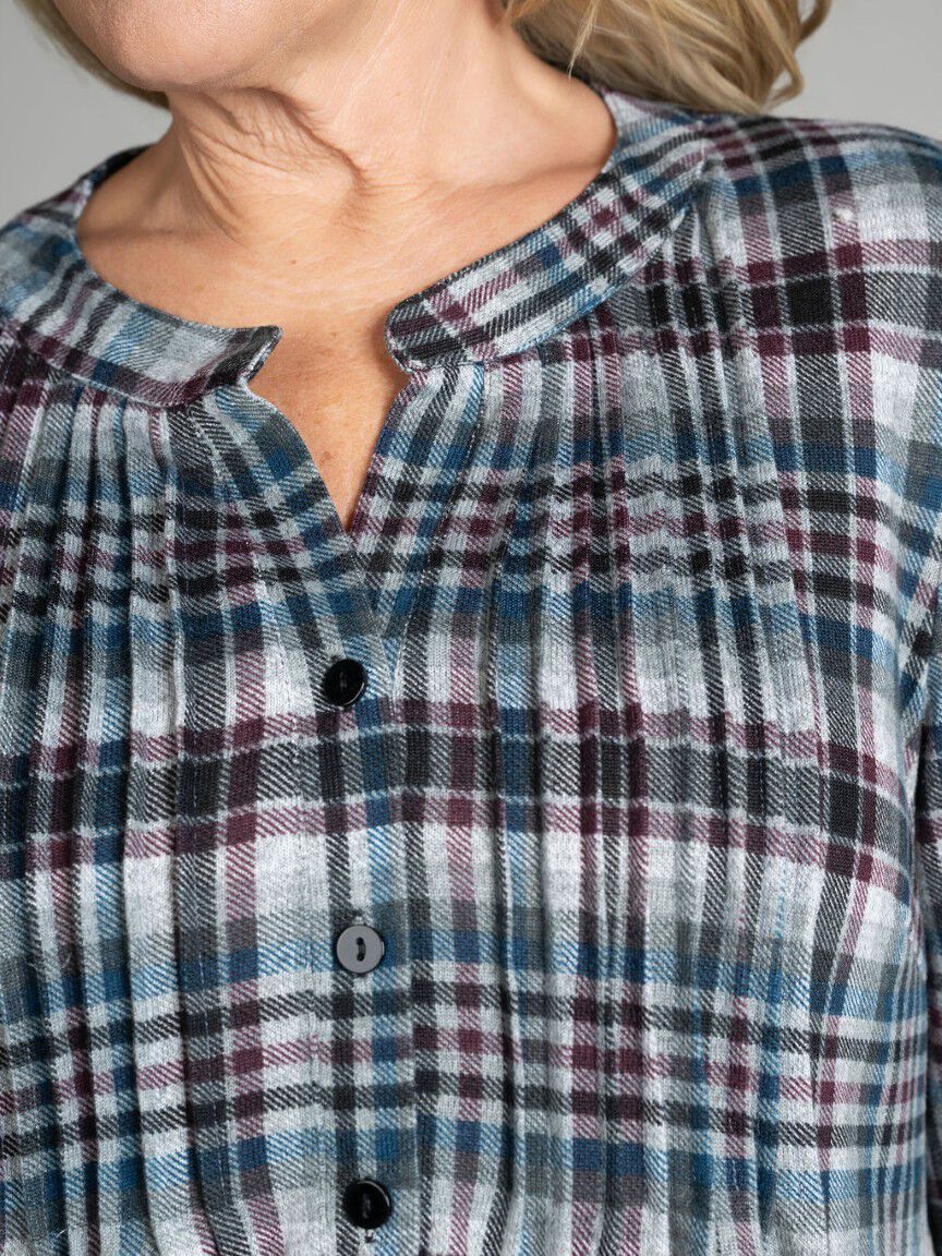 Soft V-Neck Floral Top