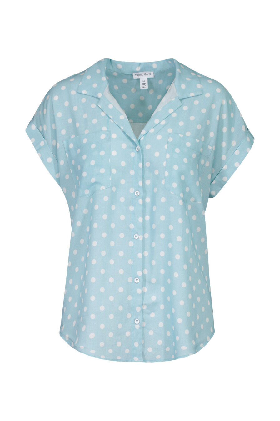 Polka Dot Camp Shirt Image 1