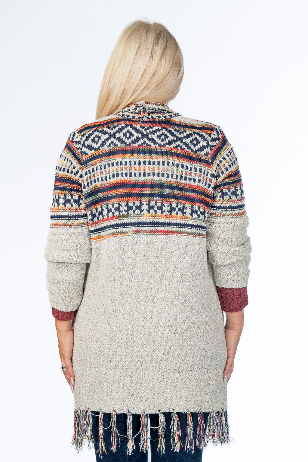 Trendsetter Fringe Cardigan Image 4