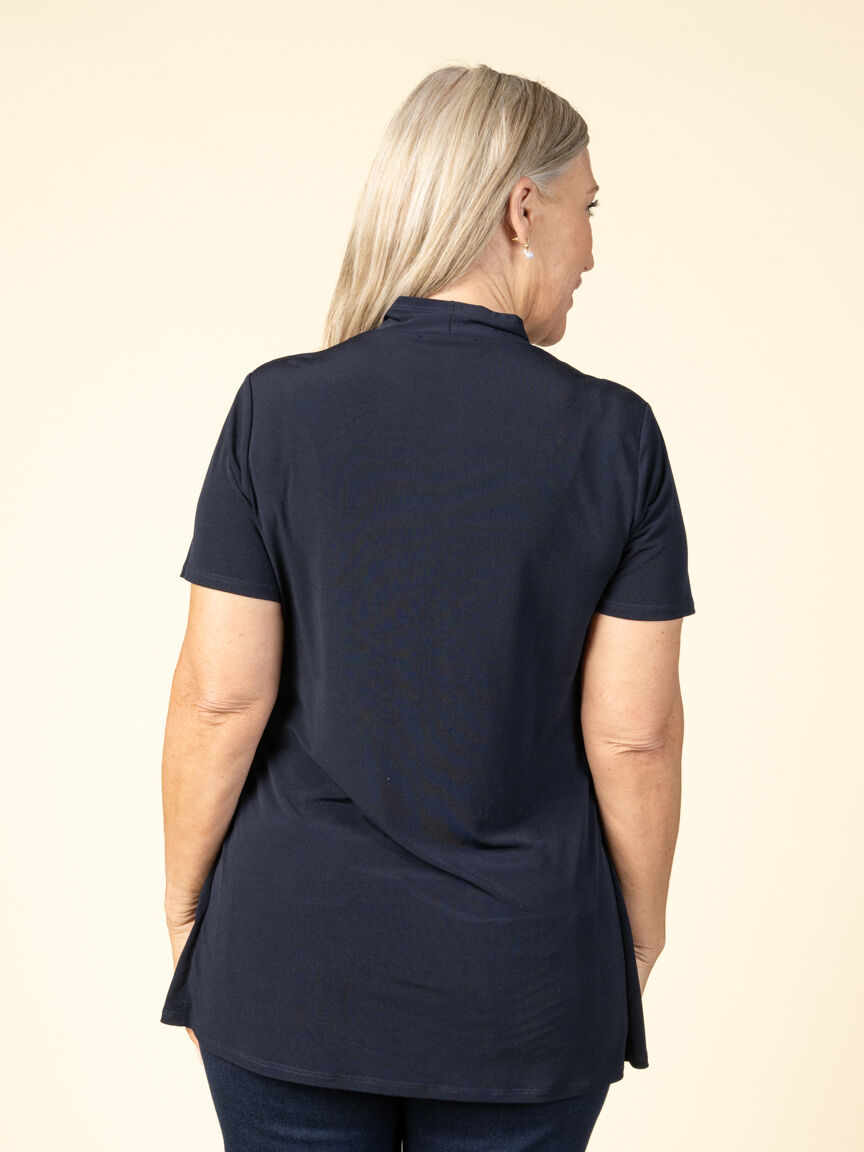 Short Sleeve Floral Fooler Top 