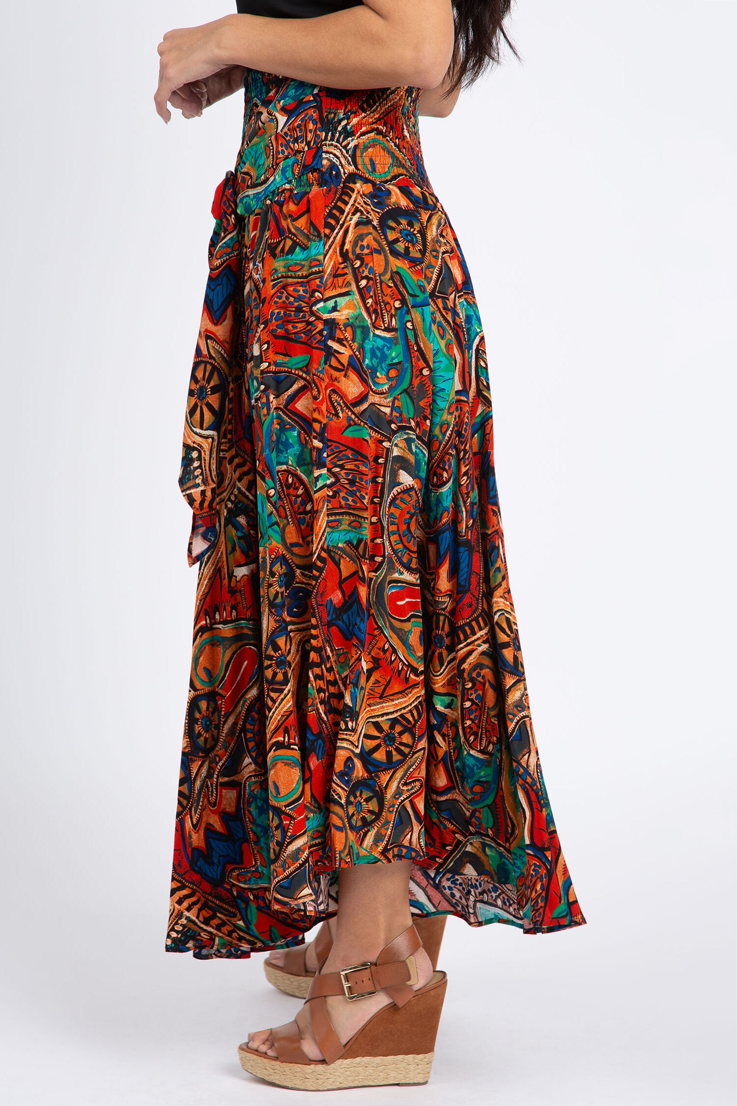 Convertible Maxi Skirt Image 4