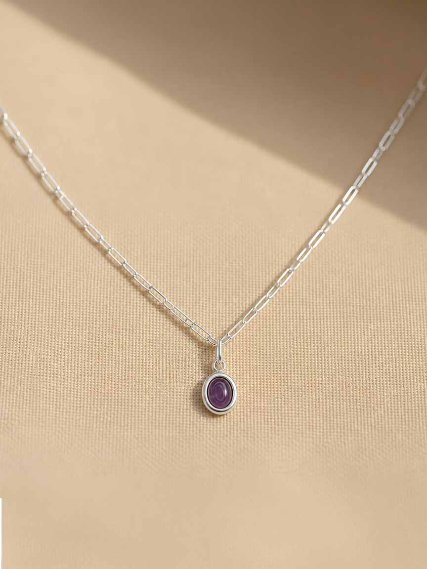Circle Pendant Necklace Set