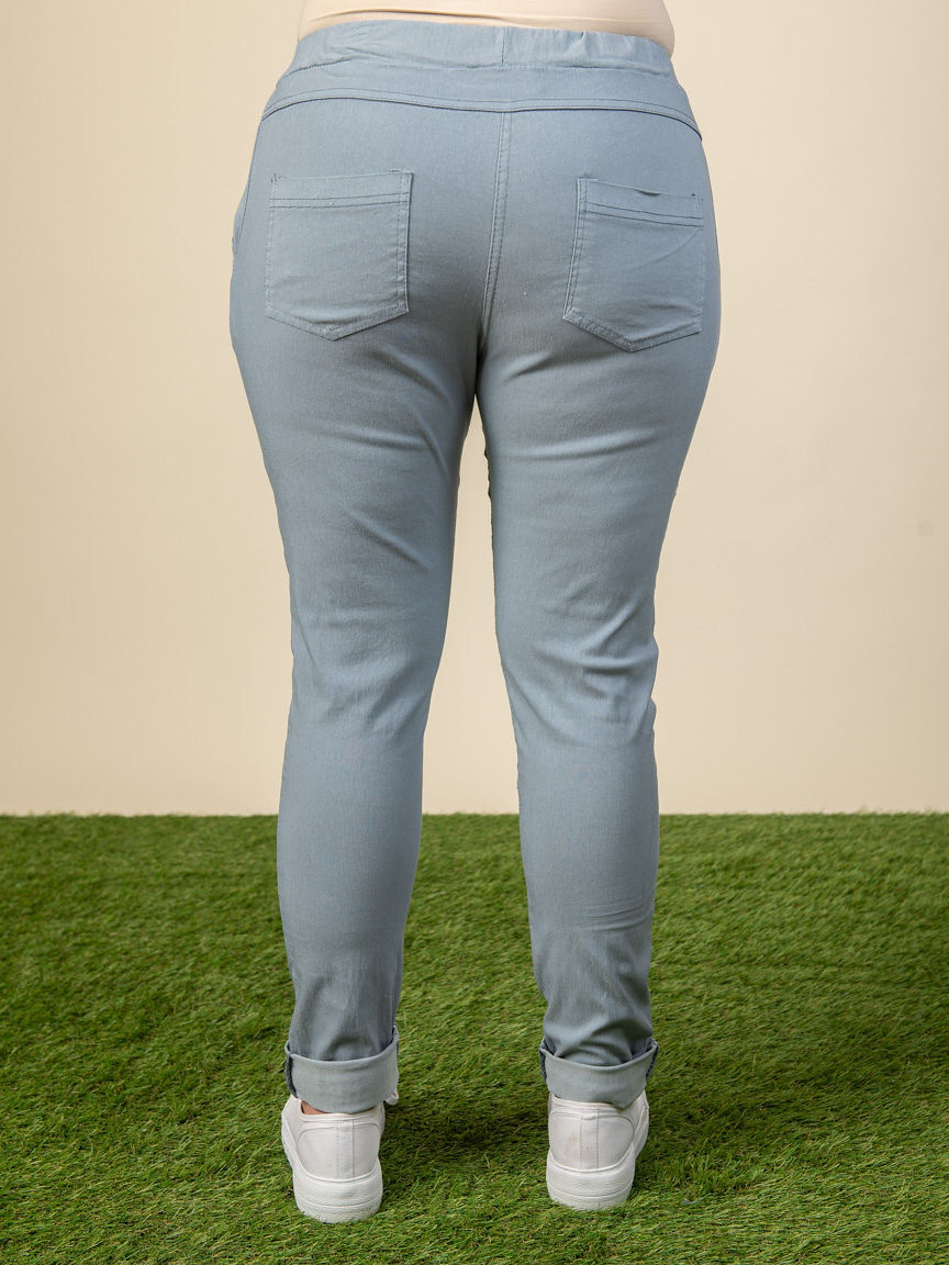 Pull On Pants with Lurex Tie Image 2