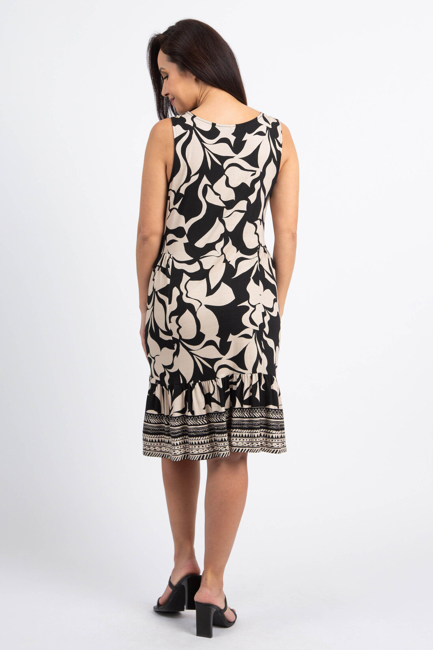 Printed Jersey Summer Dress Image 3