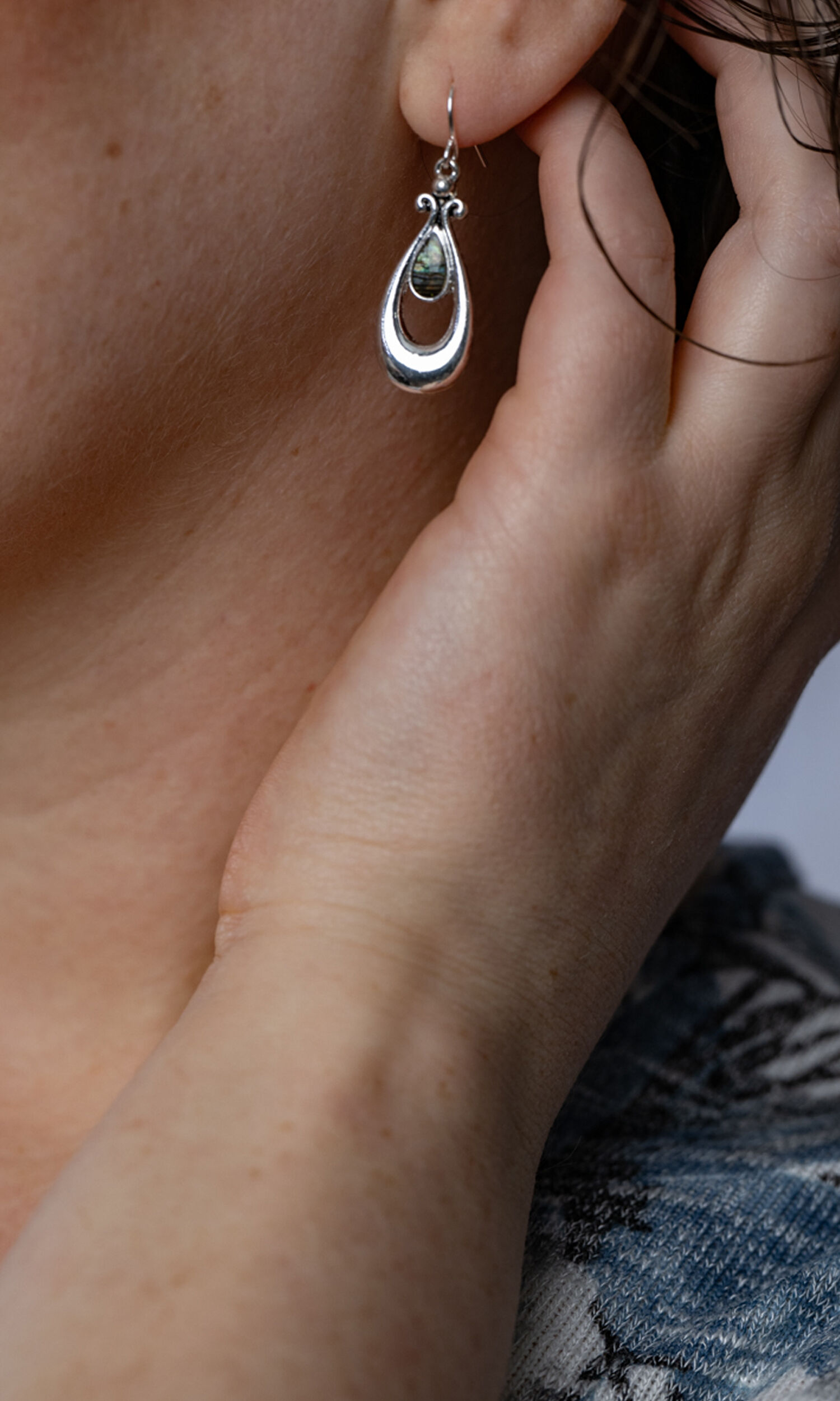 Fancy Teard Earring Image 2