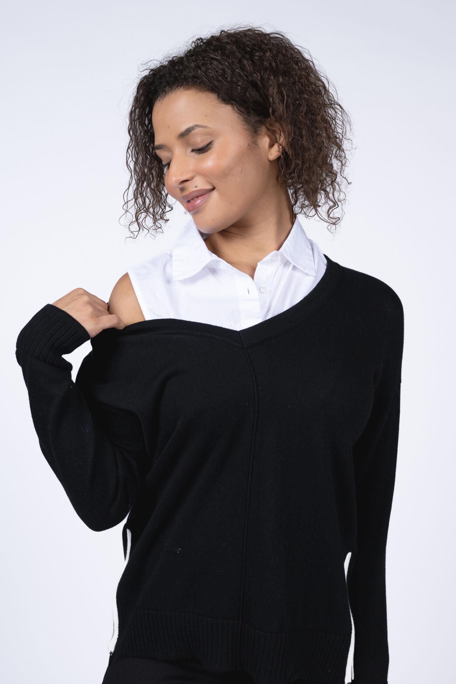 TRI Faux Shirt Collar Image 2