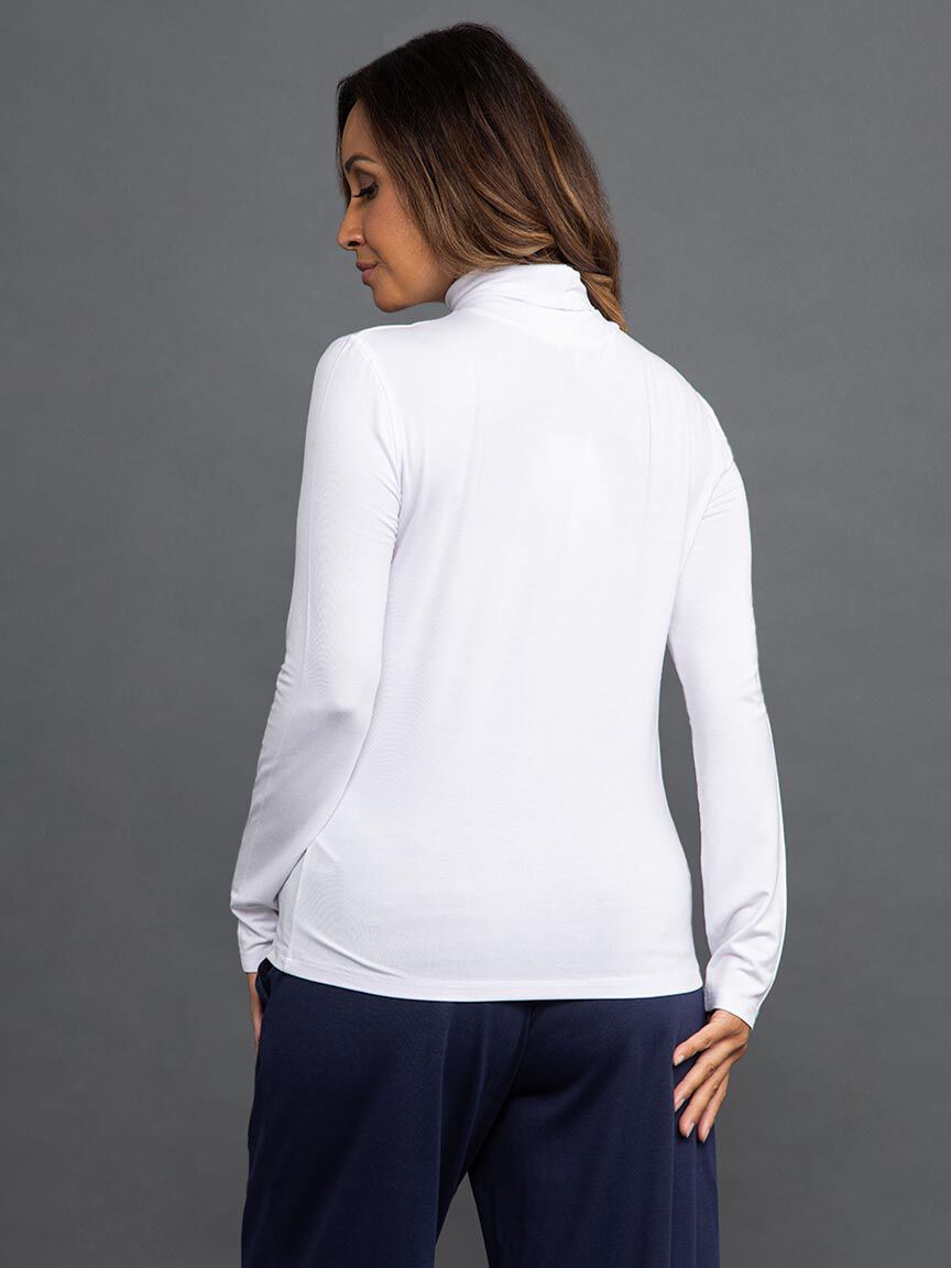 Long Sleeve Turtleneck Top  Image 4