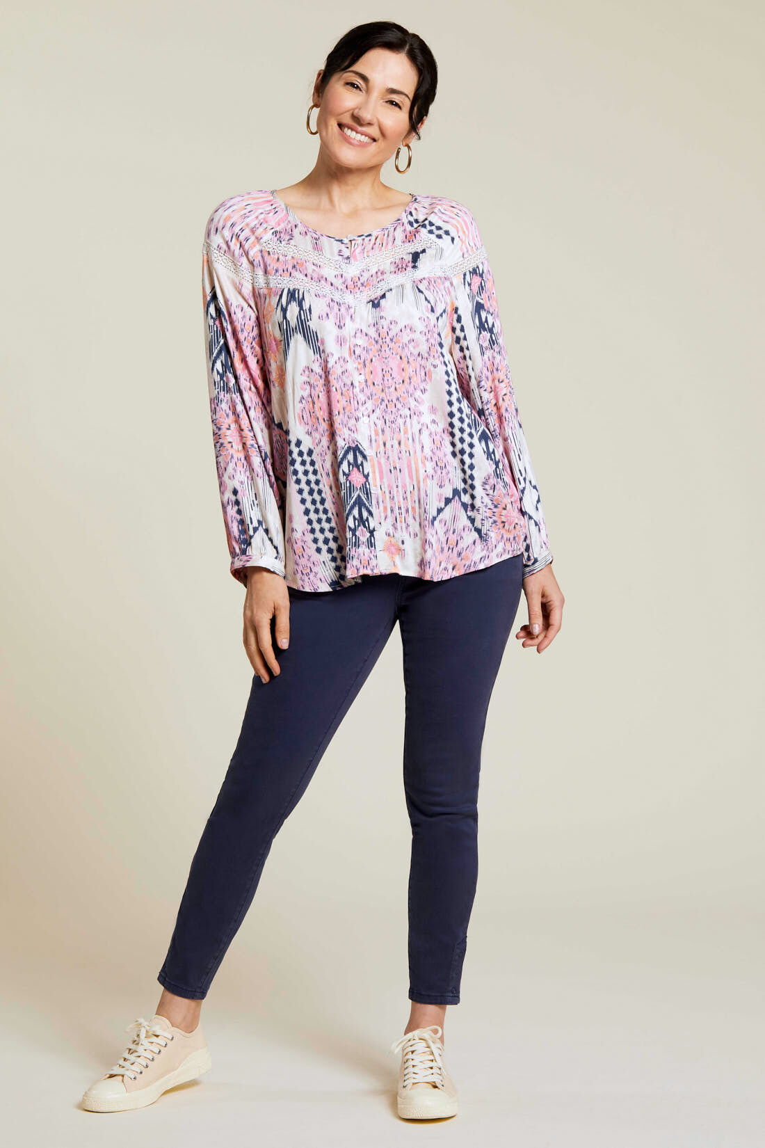 Pull-On Ankle Denim  Image 1