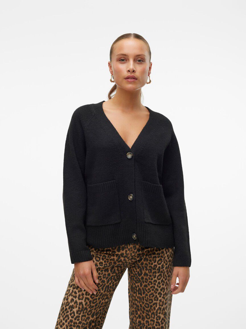 Cozy Button Front Cardigan