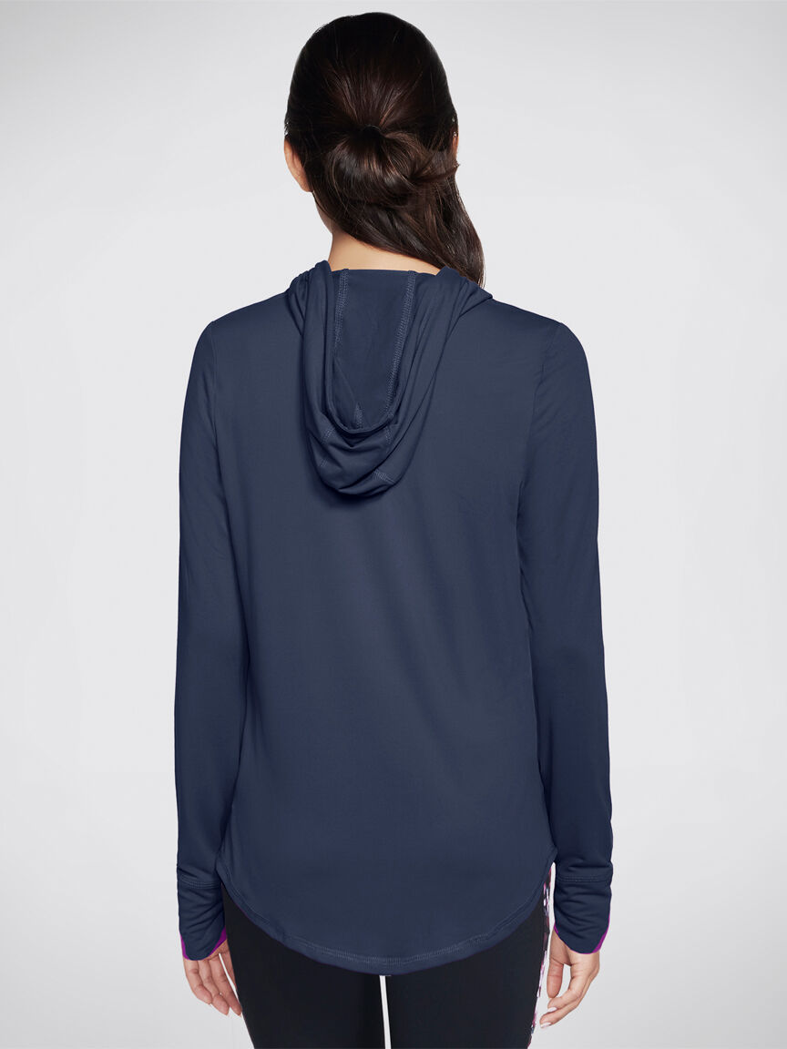 GO WALK Long Sleeve Hooded Top Image 3