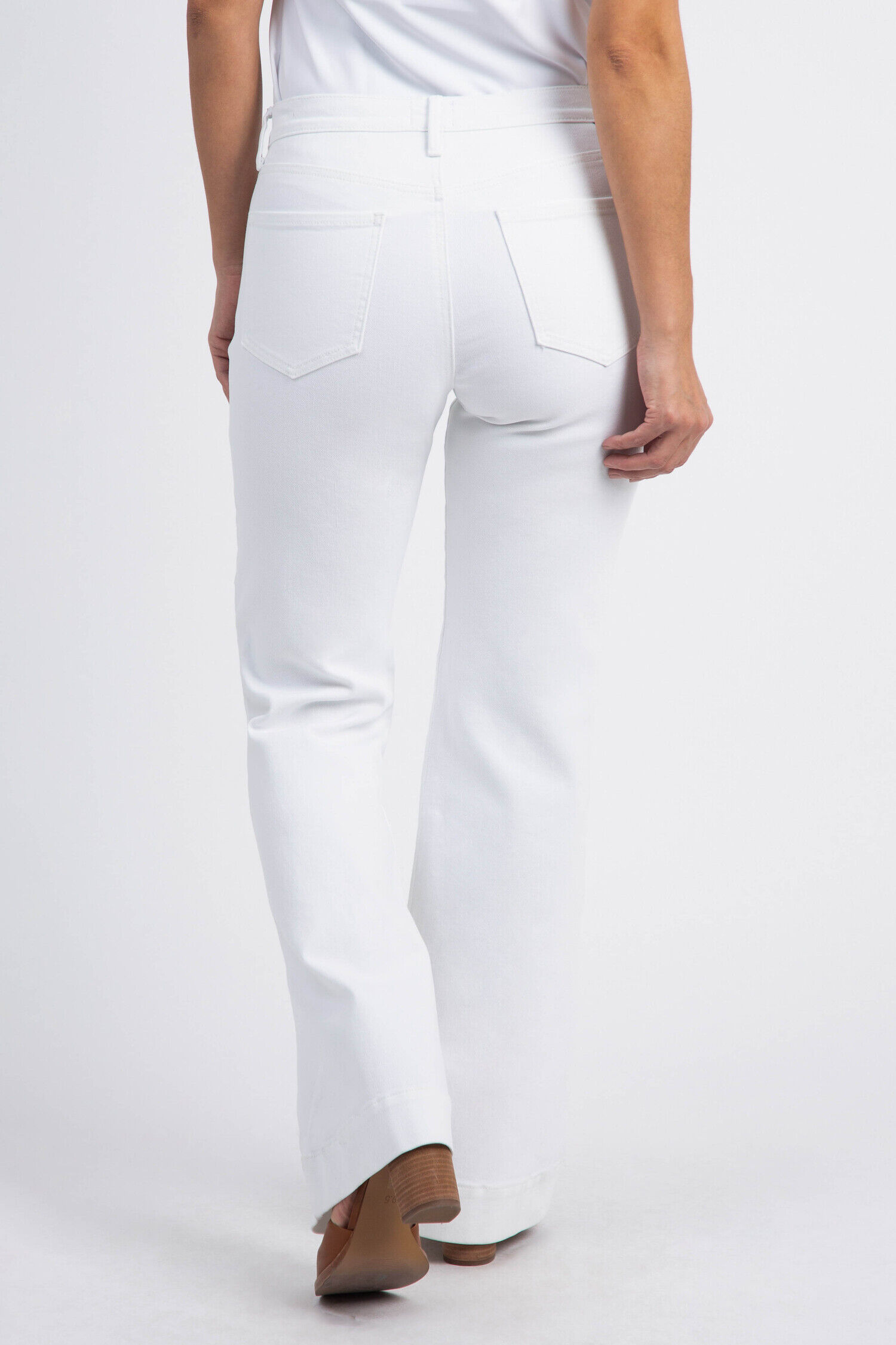 Kait Mid Rise Flare Pants