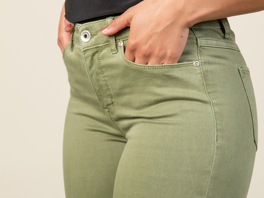 Petite 5 Pocket Colored Jeans