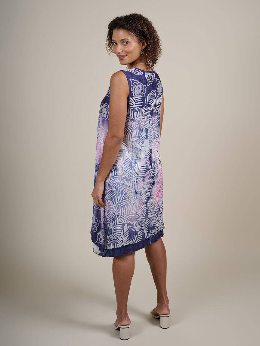 Sleeveless Knee Length Dress  Image 2