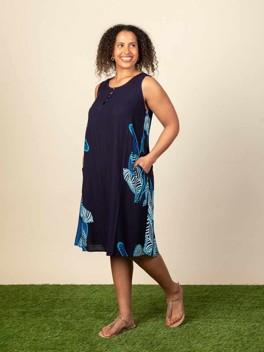 Sleeveless Midi Dress Image 4