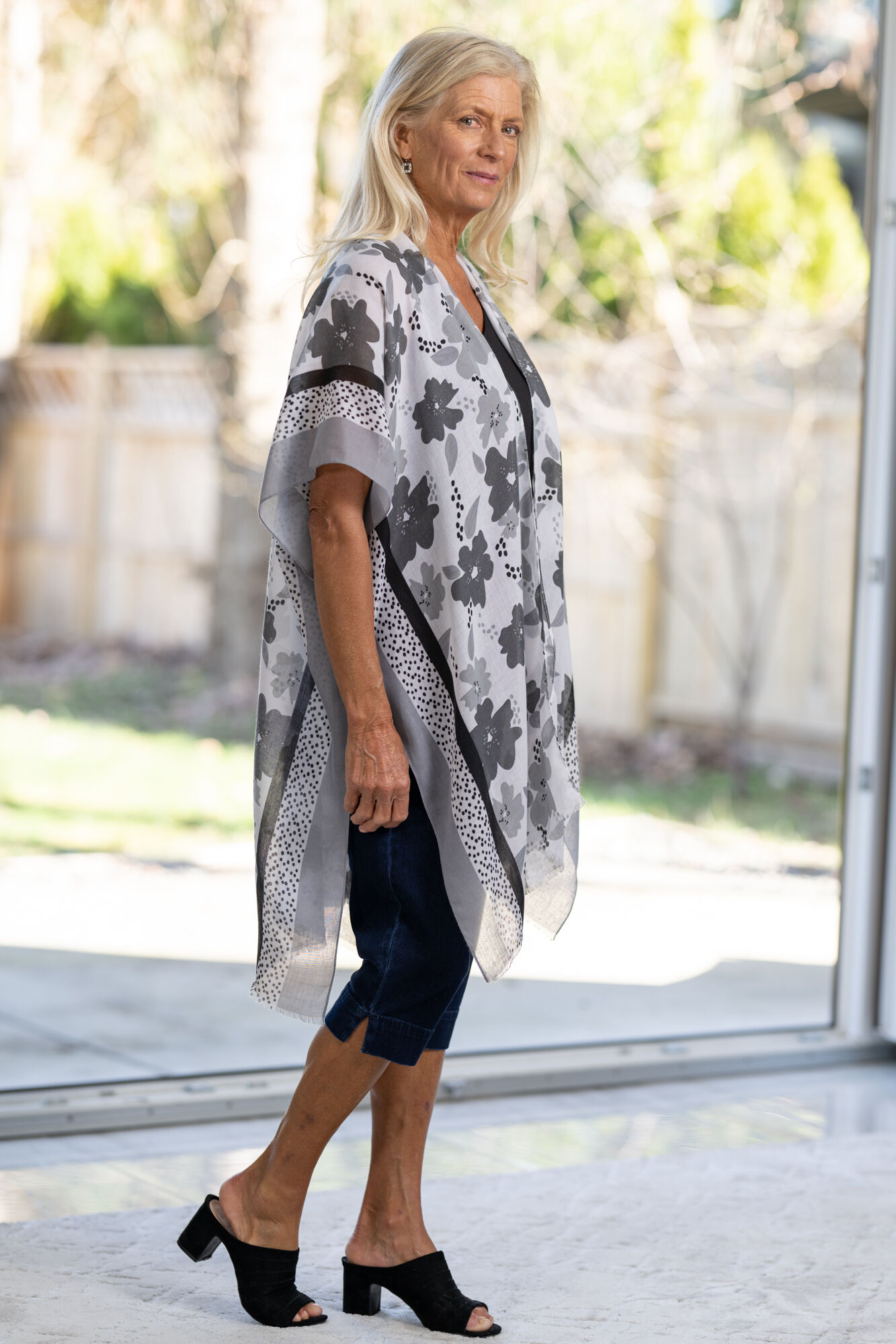 Open Front Kimono Image 2