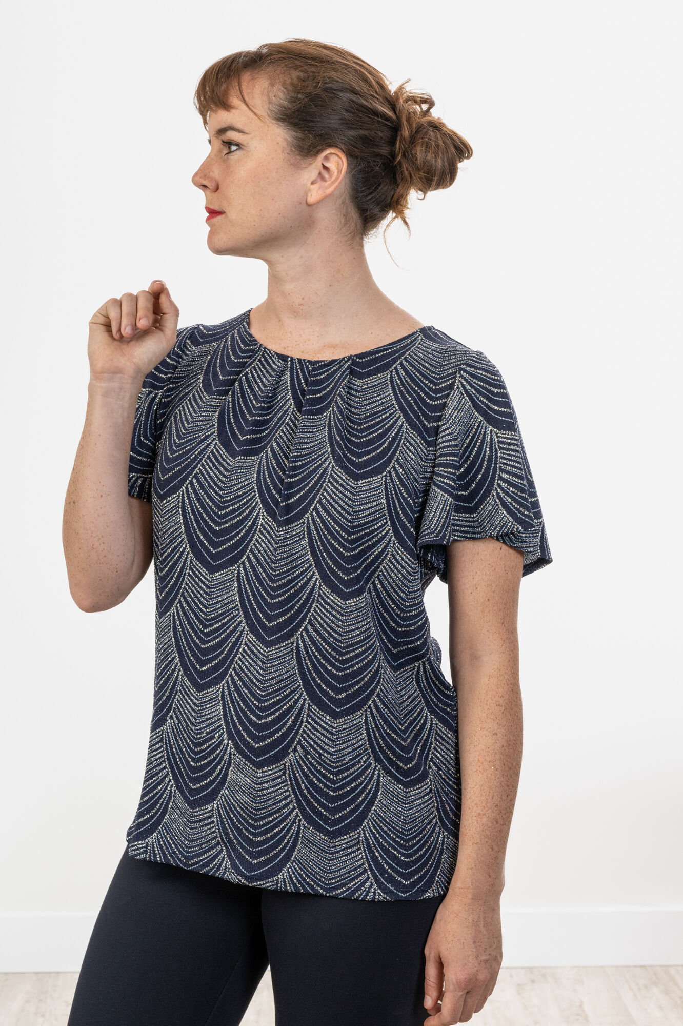 Sparkly Glitter Shimmering Shirt  Image 1