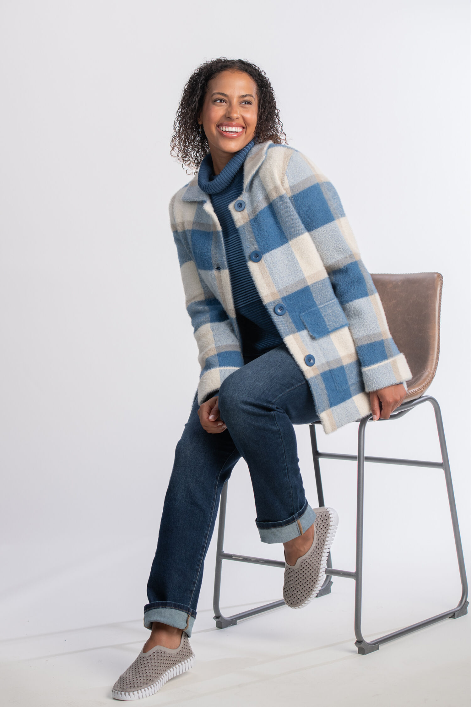 Plaid Swacket  Image 4