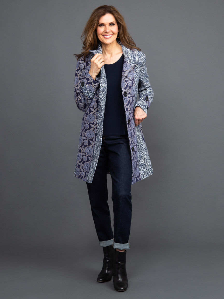 Longline Tapestry Jacket Image 2