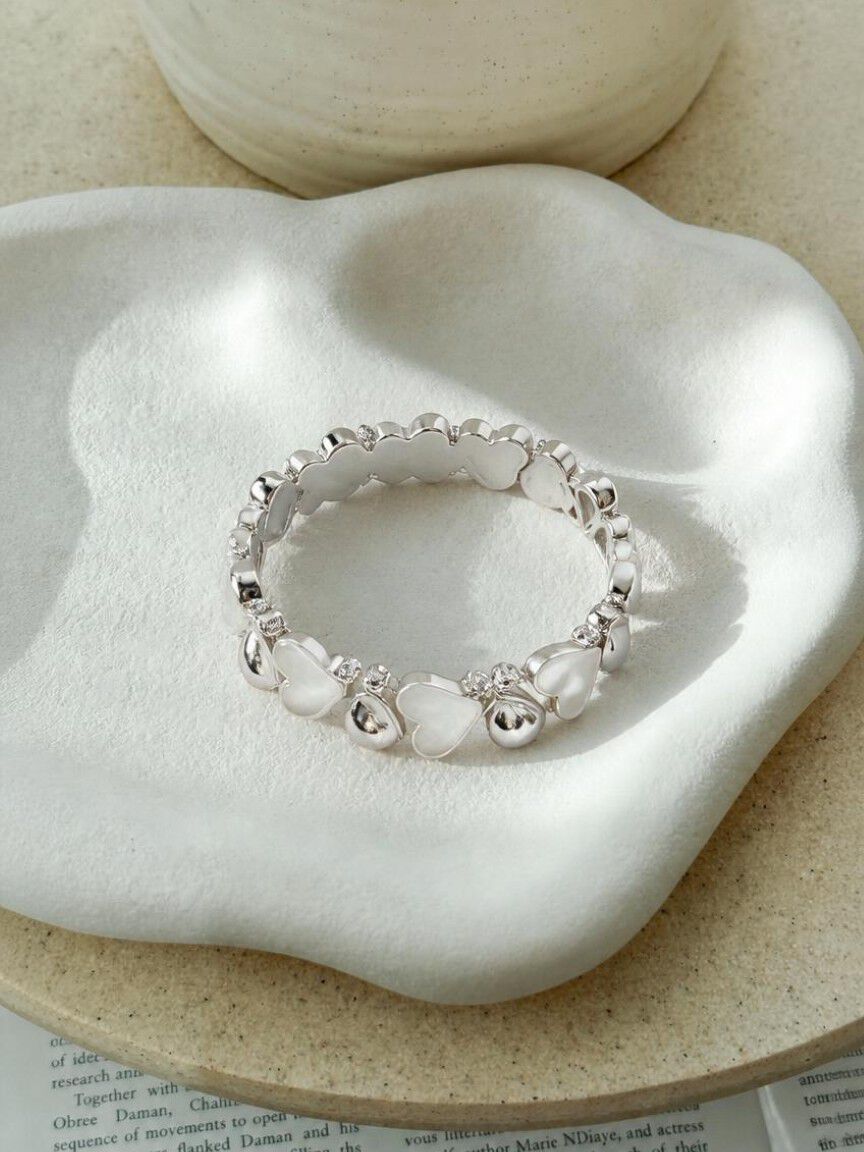 Elastic Heart Bracelet
