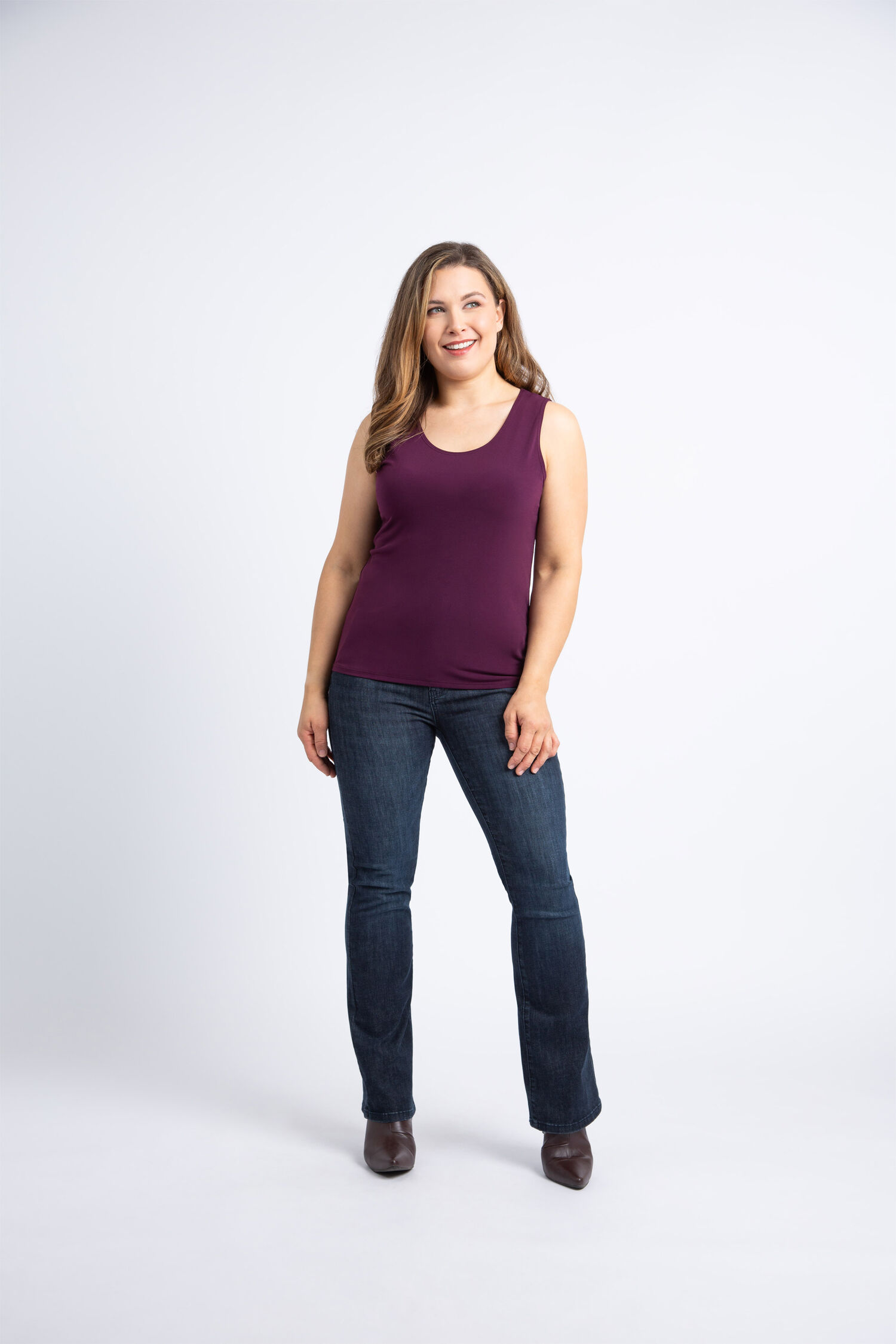 Basic Solid Cami Tank Image 1