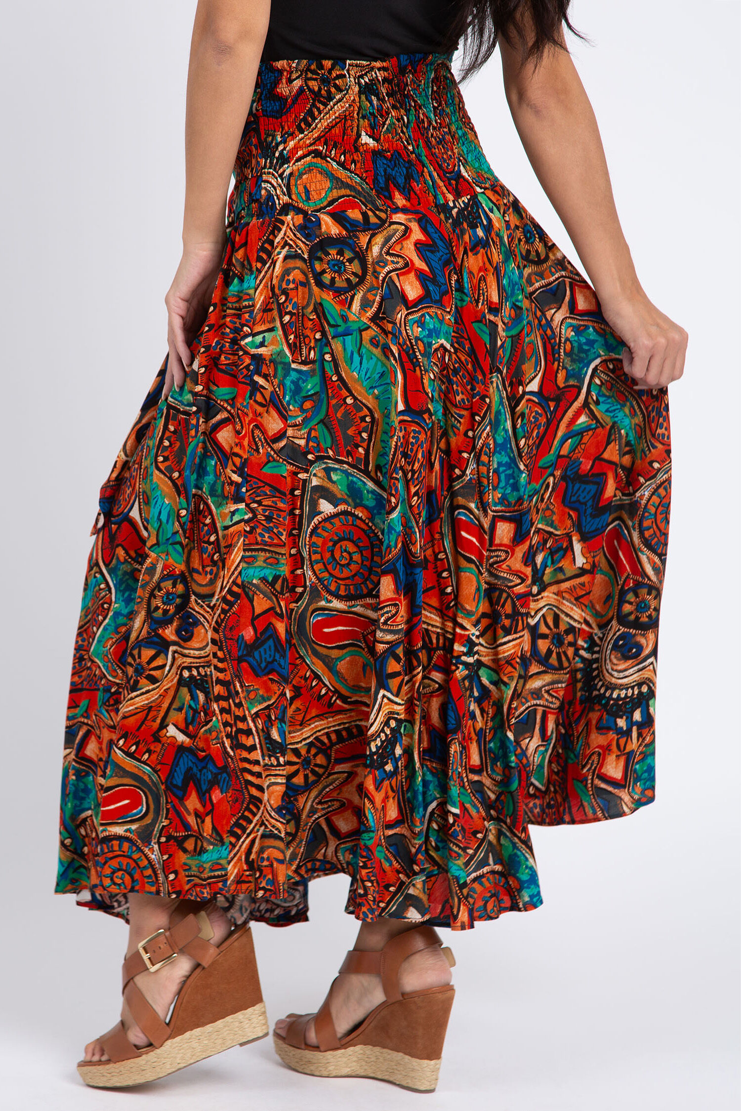 Convertible Maxi Skirt Image 3