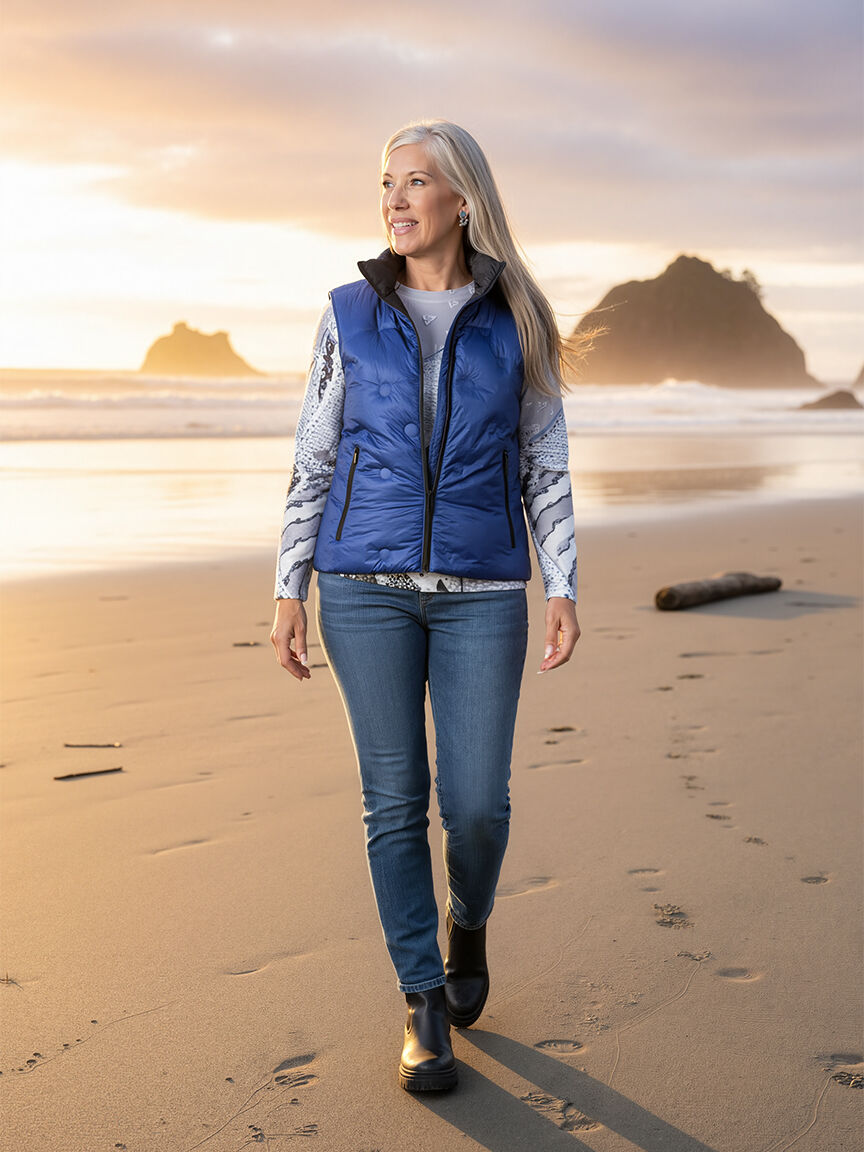 Reversible Quilted Vest