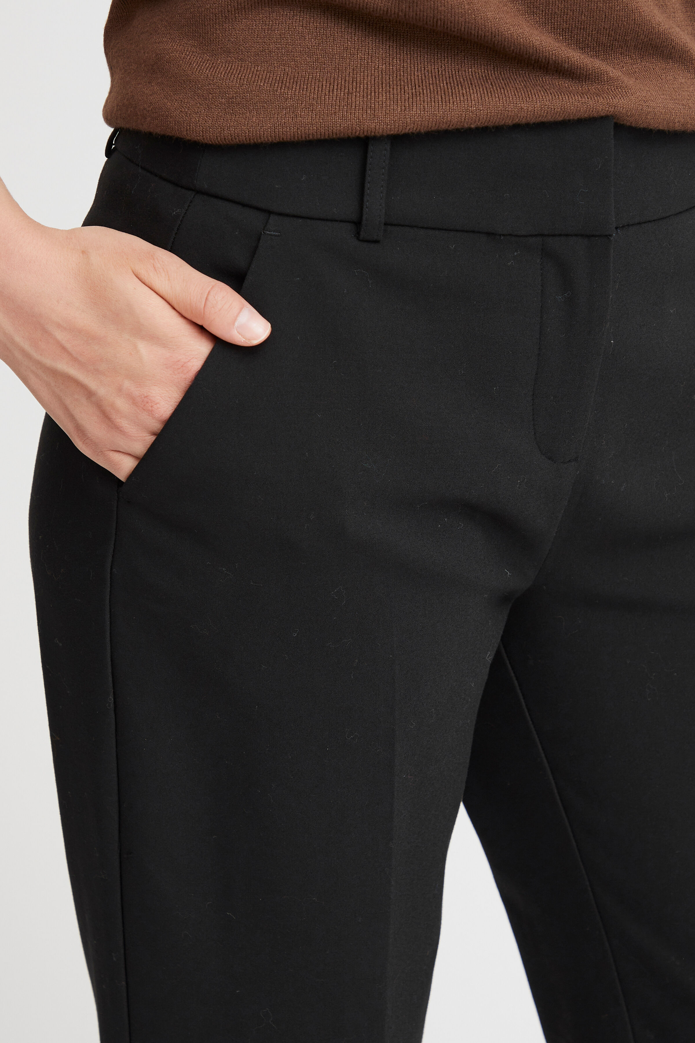 Straight Leg Trousers Image 3