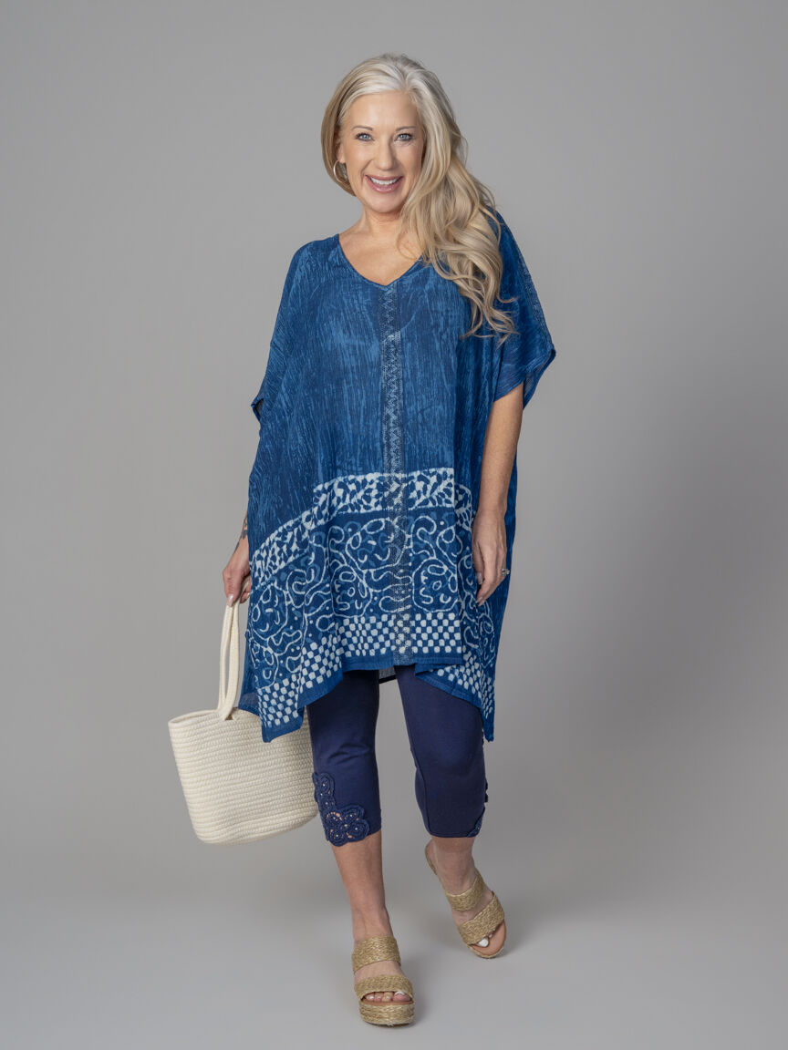 Flowy V-Neck Cover-Up