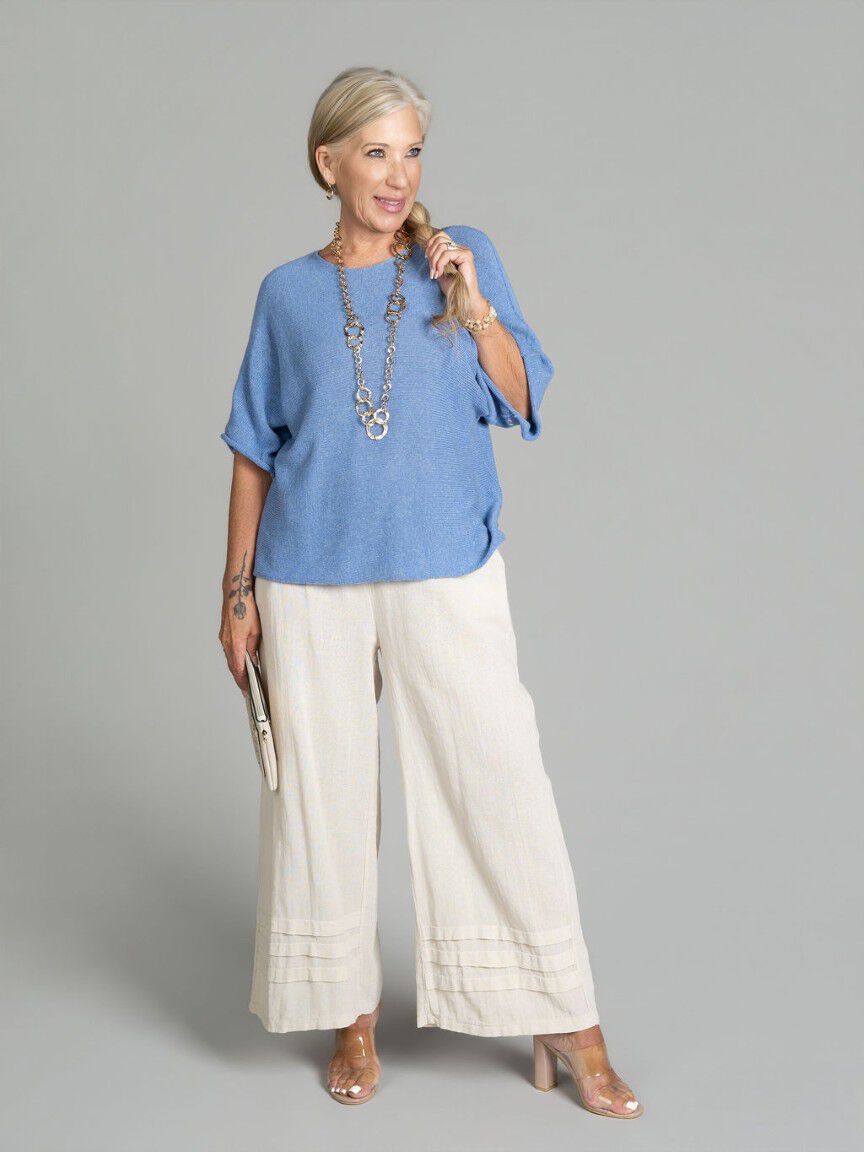 Short Sleeve Dolman Sweater Image 5