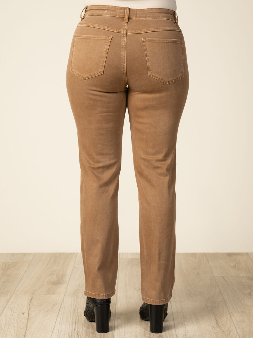 Petite 5 Pocket Colored Jeans 