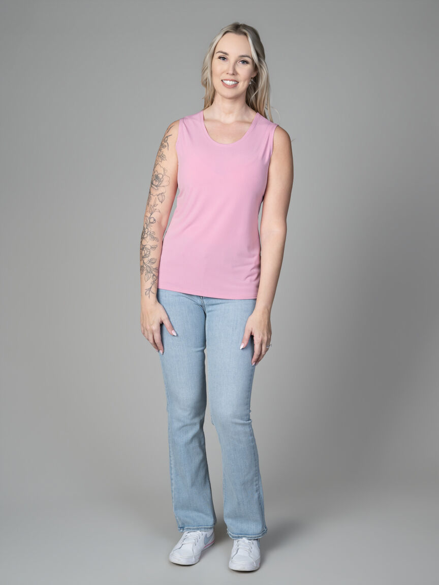 Basic Solid Cami Tank 