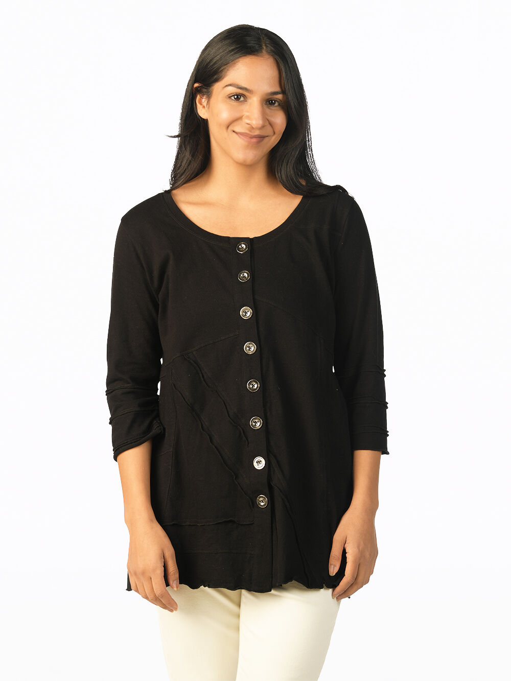Buttoned Tunic Image 1