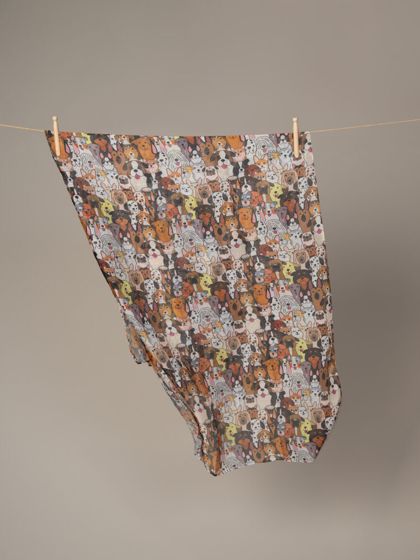 Lightweight Mixed Dog Scarf