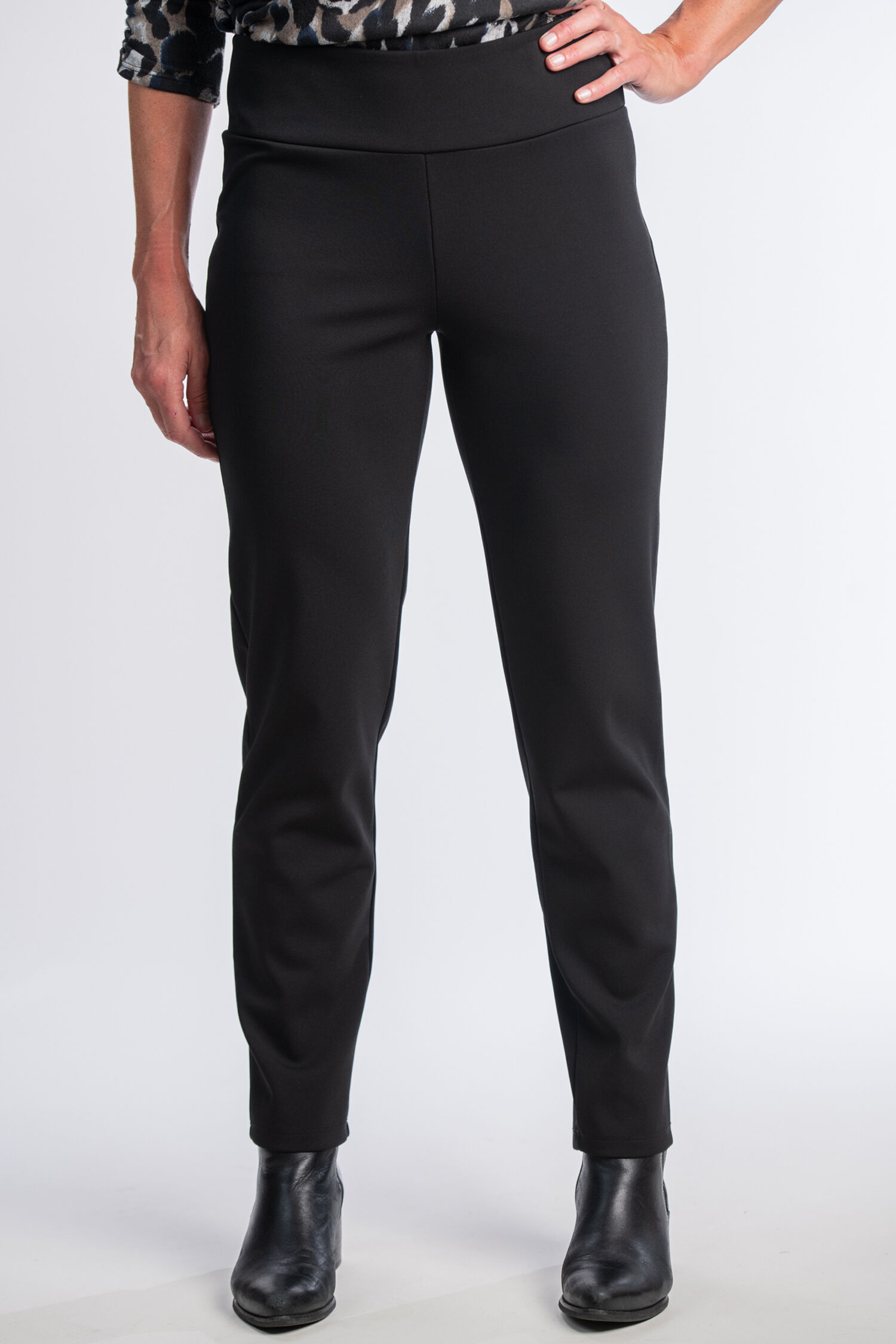 Pull-On Pant w/ Tummy Control  Image 1