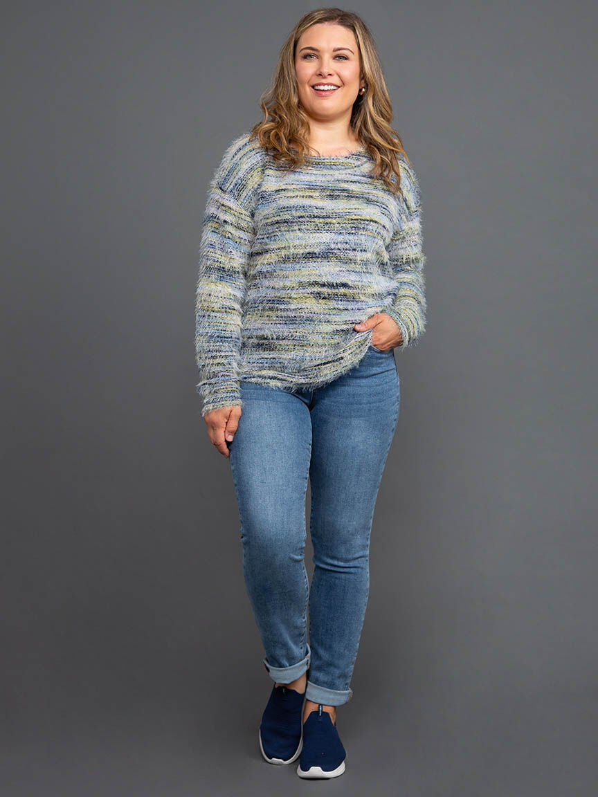 Soft Luxe Eyelash Knit Top Image 1